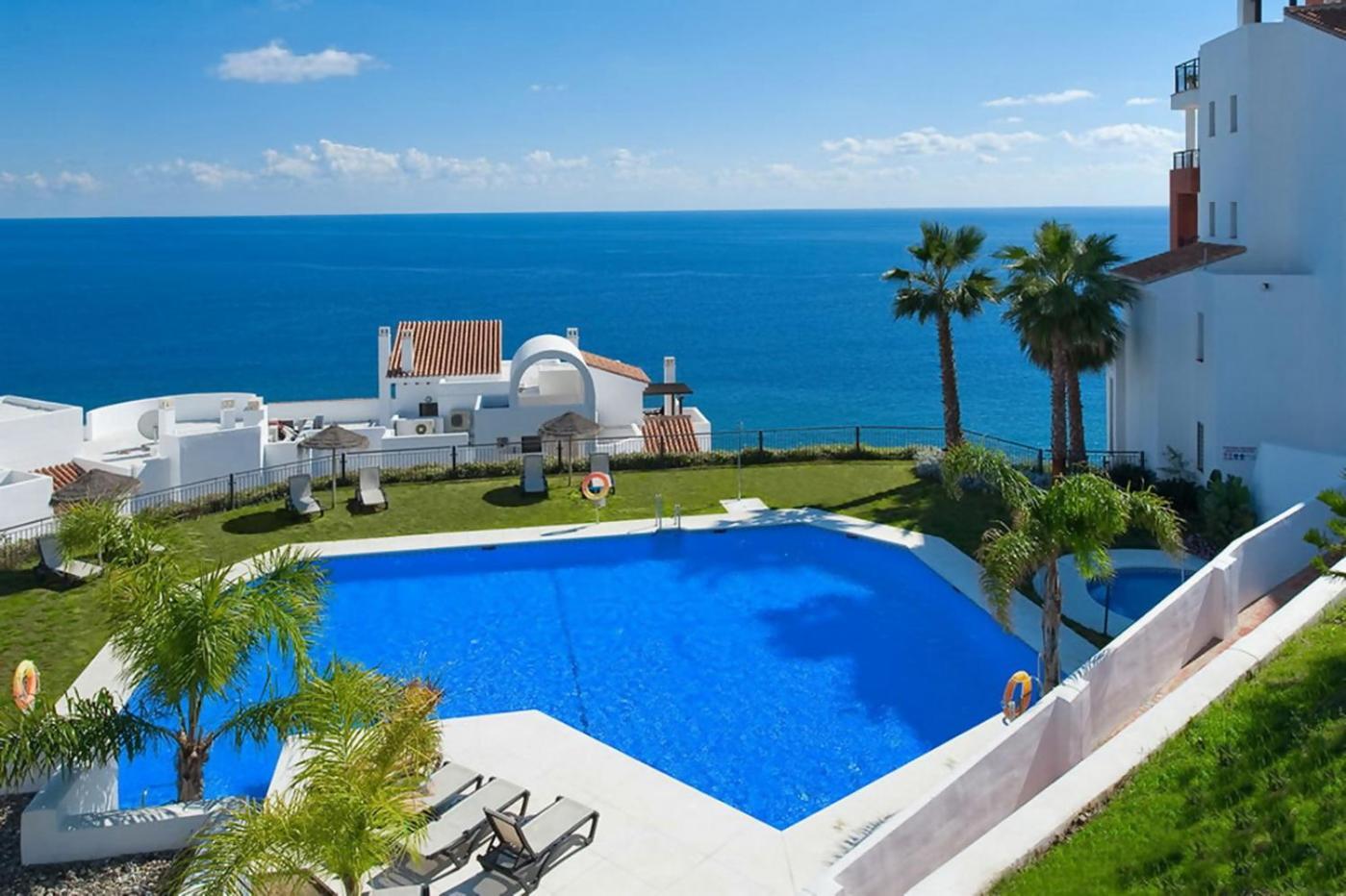 Apartamento Con Impresionantes Vistas Al Mar Torrox Extérieur photo